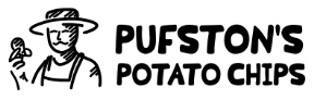 Logo značky Pufston’s – české ručne vyrábané čipsy