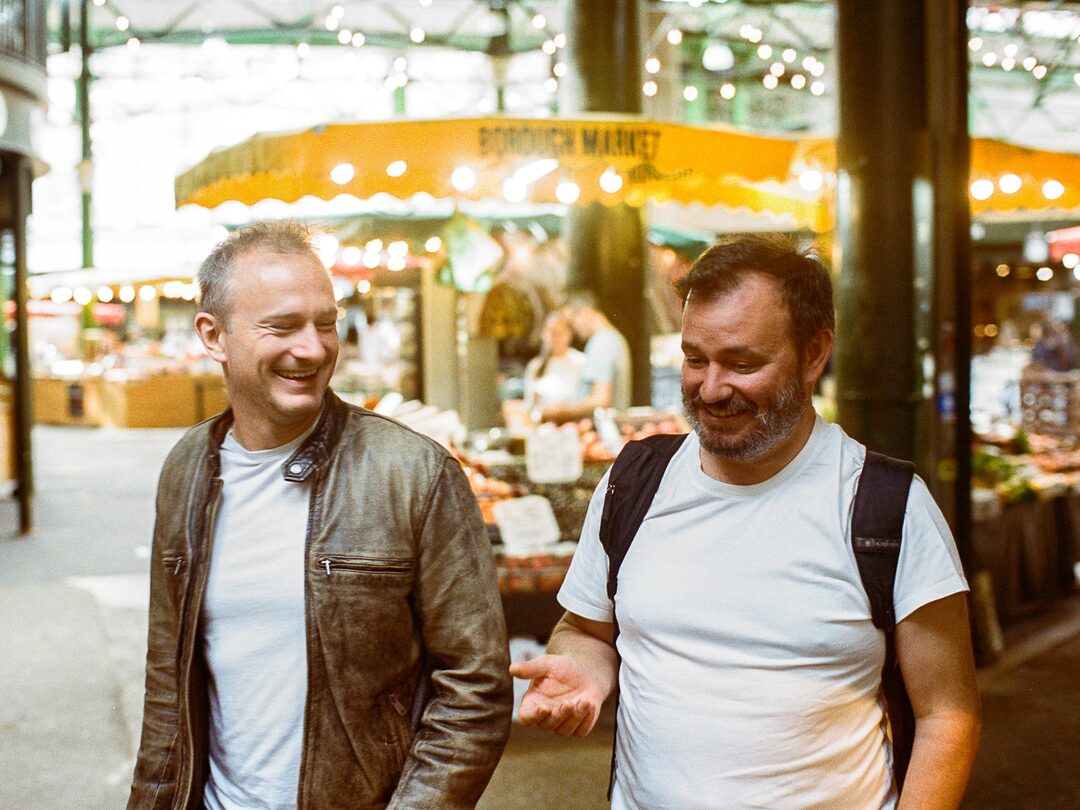 Zakladatelé značky fu:di Tom Redwood a Ben Calderhead