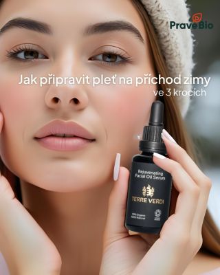 ❄️ Zimní měsíce dávají pleti zabrat — vítr, topení i chlad ji snadno vysuší a unaví. S přírodní péčí od Terre Verdi ale...