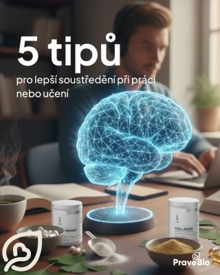 Máte pocit, že se v poslední době hůře soustředíte, chybí Vám energie nebo se těžko učíte nové věci? Přinášíme Vám 5 tipů,...