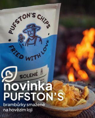 🥔 NOVINKA: Pufston’s brambůrky na hovězím loji Zapomeňte na průmyslové chipsy plné levných olejů a aditiv. Pufston’s vrací...