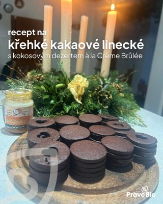 🎄 Kakaové linecké s karamelem Vánoce u nás voní po kakau, másle a poctivých surovinách. Křehké kakaové linecké, jemný...